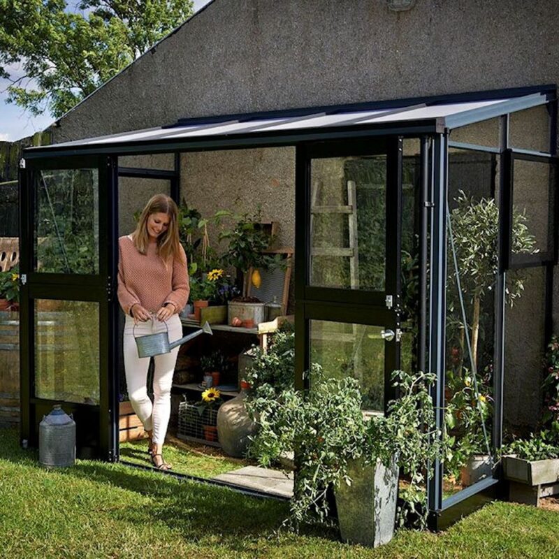 Muurkas Veranda 44-1 Veranda 4,4 - antraciet, gevels VG 3mm/1