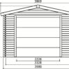 S8946 houten garage 1 Garage autoclave - S8946-1