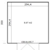 Tuinhuis Quby 300x300