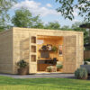 Tuinhuis Quby 400x300