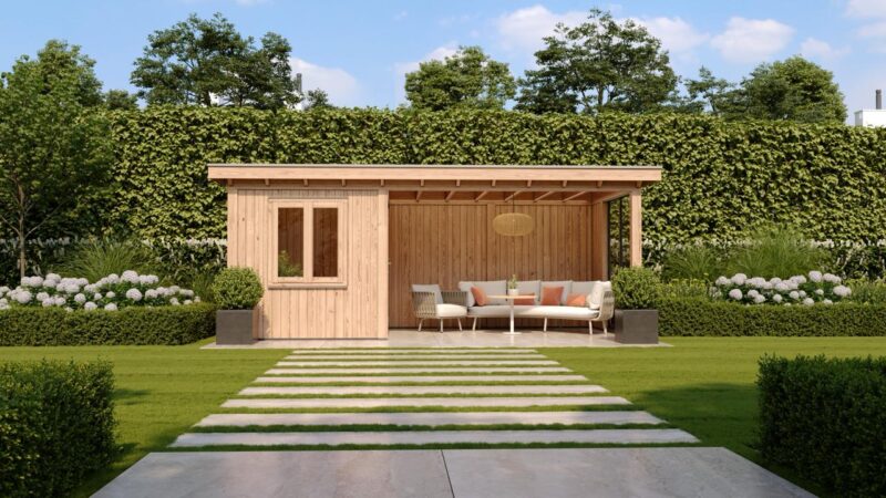 Maatwerk houten overkappingen, tuinkamers LUGARDE