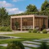 Maatwerk houten overkappingen, tuinkamers LUGARDE