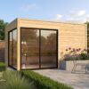 Goedkooptuinhuis Rico Blokhut - Tuinhuis Rico | 28 mm | vuren onbehandeld