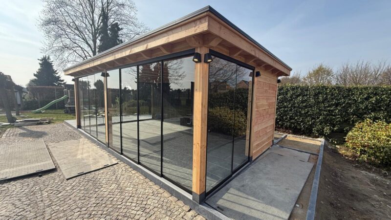 Maatwerk douglas tuinkamer