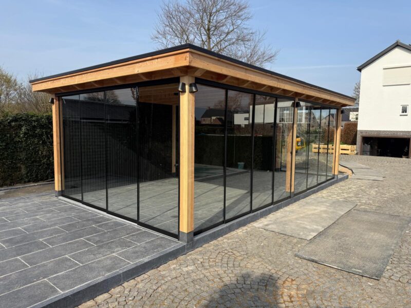 Maatwerk douglas tuinkamer