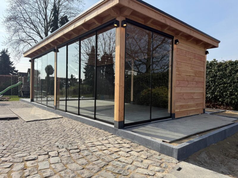 Maatwerk douglas tuinkamer